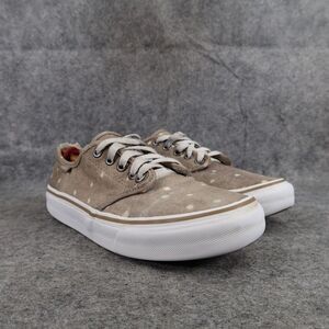 Vans Shoes Womens 6 Sneakers Camden Low Skate Casual Canvas Polka Dot Lace Up